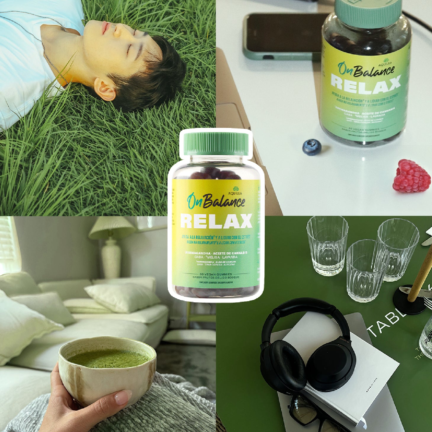 Aquilea OnBalance Relax 60 Gomas Frutos Bosque