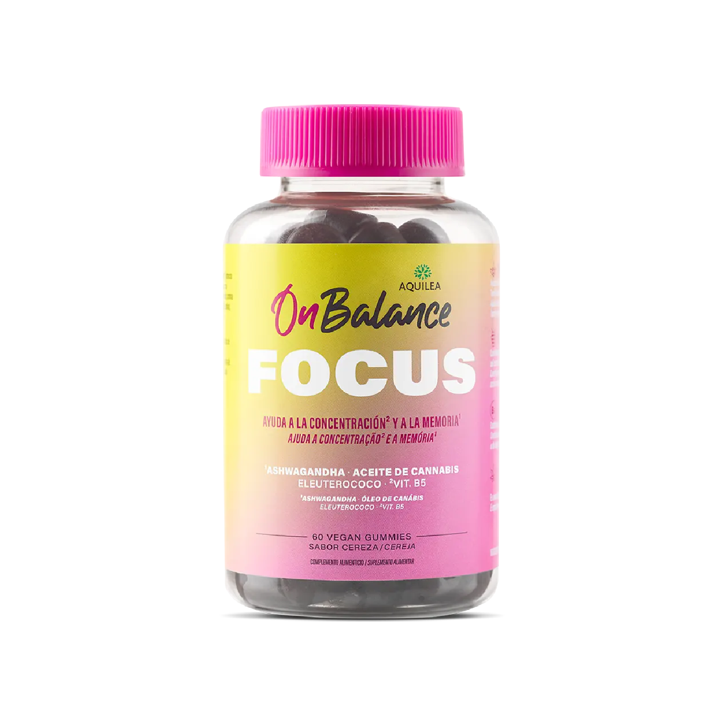 Aquilea OnBalance Focus 60 Gomas Cereja