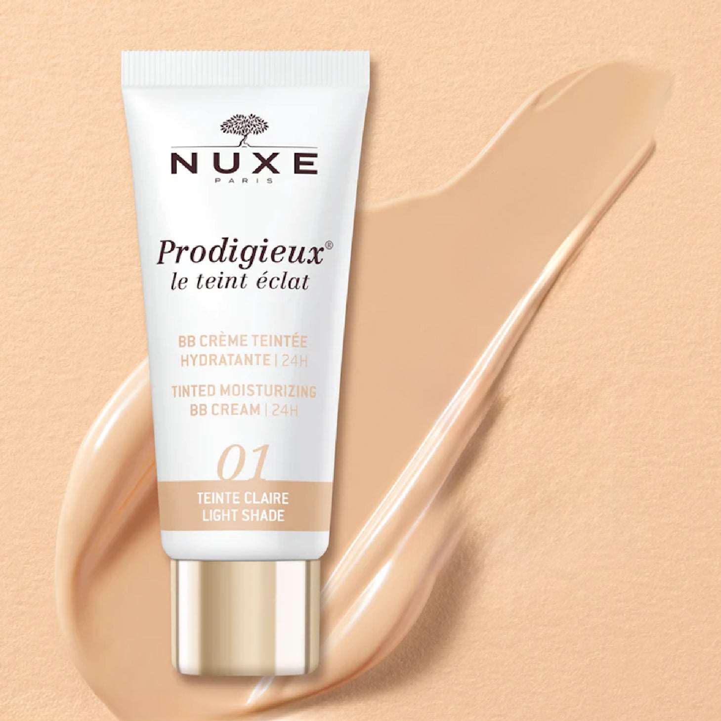 Nuxe Prodigieux BB Cream Hidratante Tom Claro 30ml