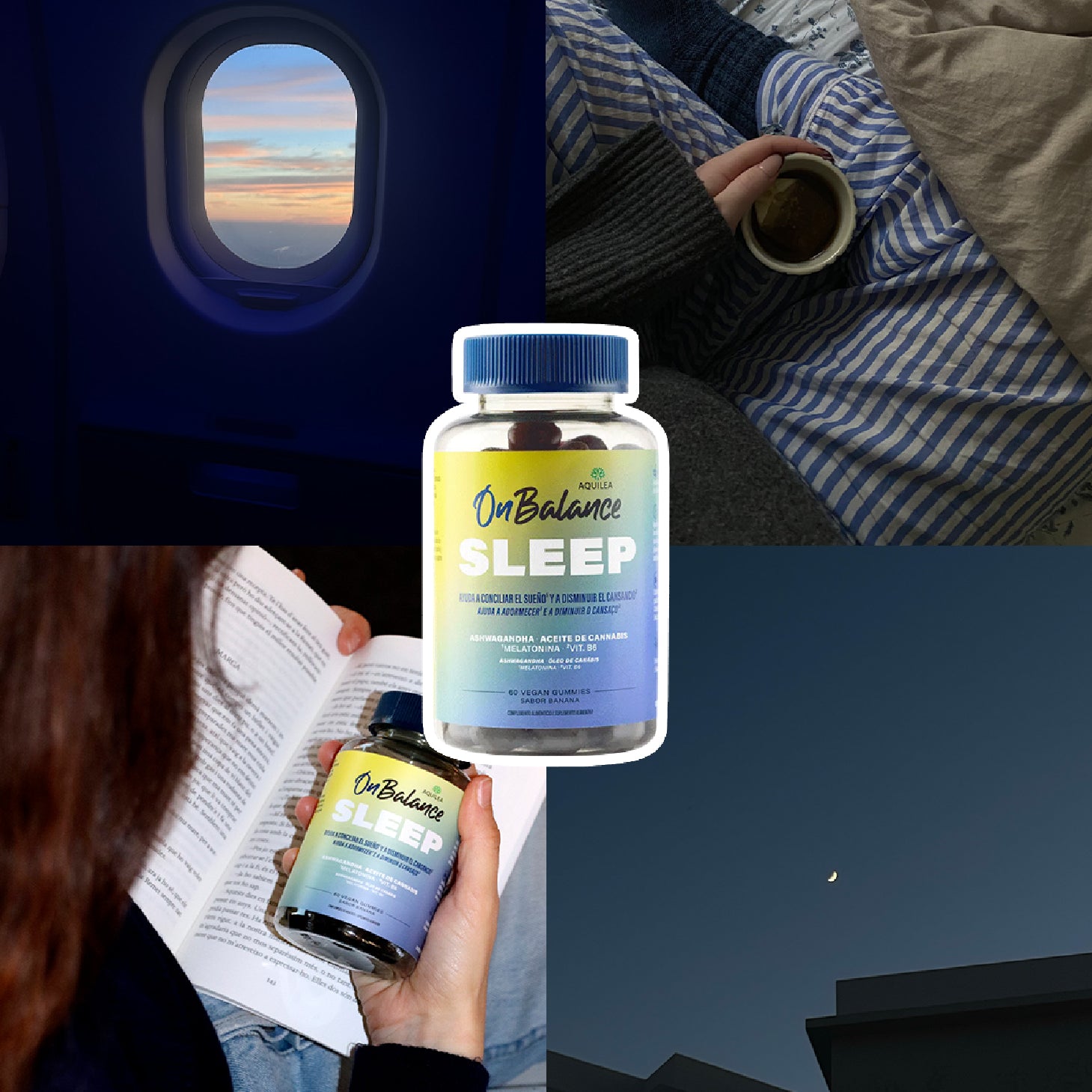 Aquilea OnBalance Sleep 60 Gomas Banana