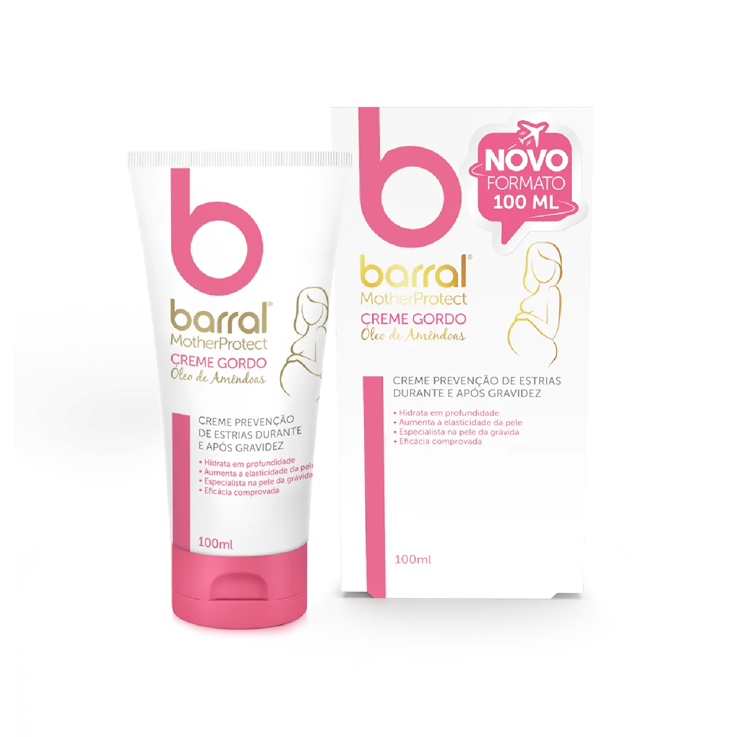 Barral MotherProtect Creme Gordo Óleo de Amêndoas 100ml