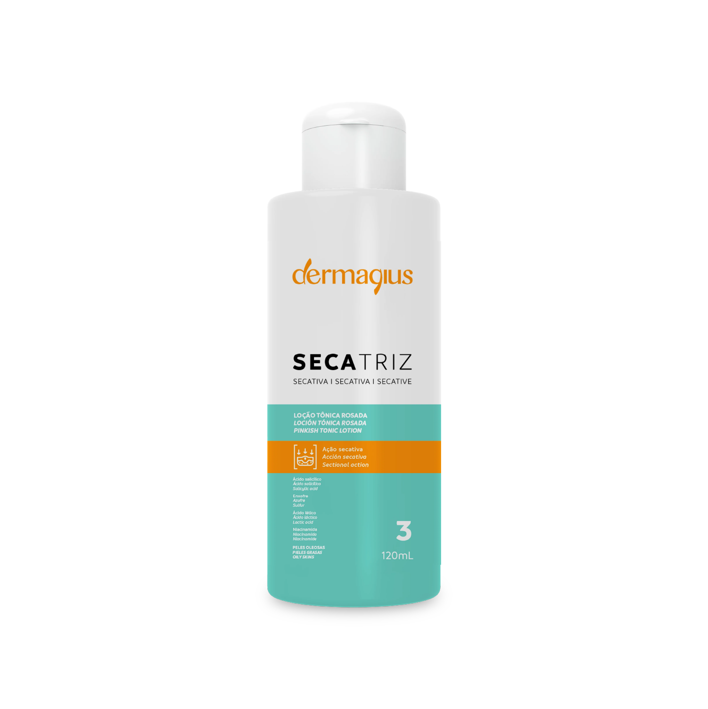 Dermagius Secatriz Loção Tónica Rosada 120ml