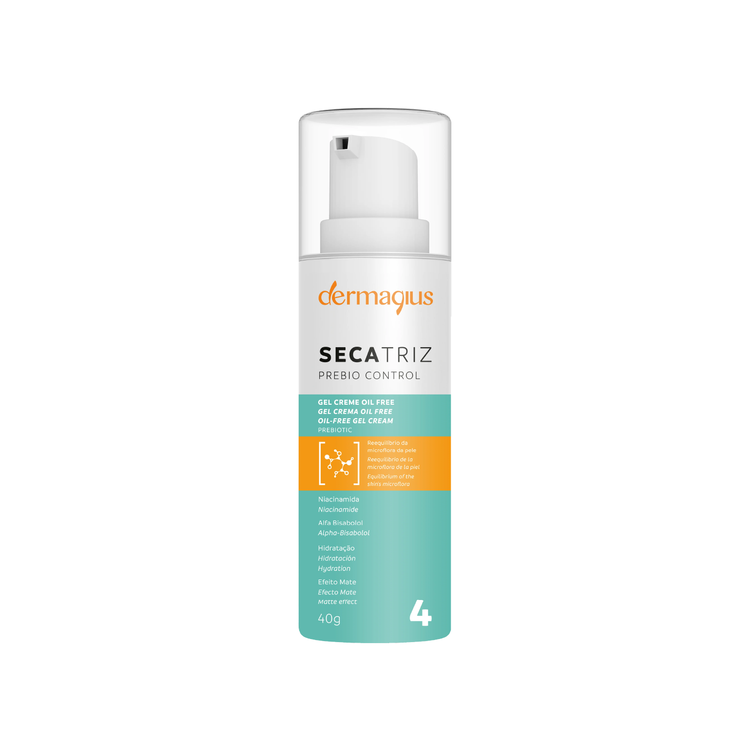 Dermagius Secatriz Prebio Control Gel Creme 40ml