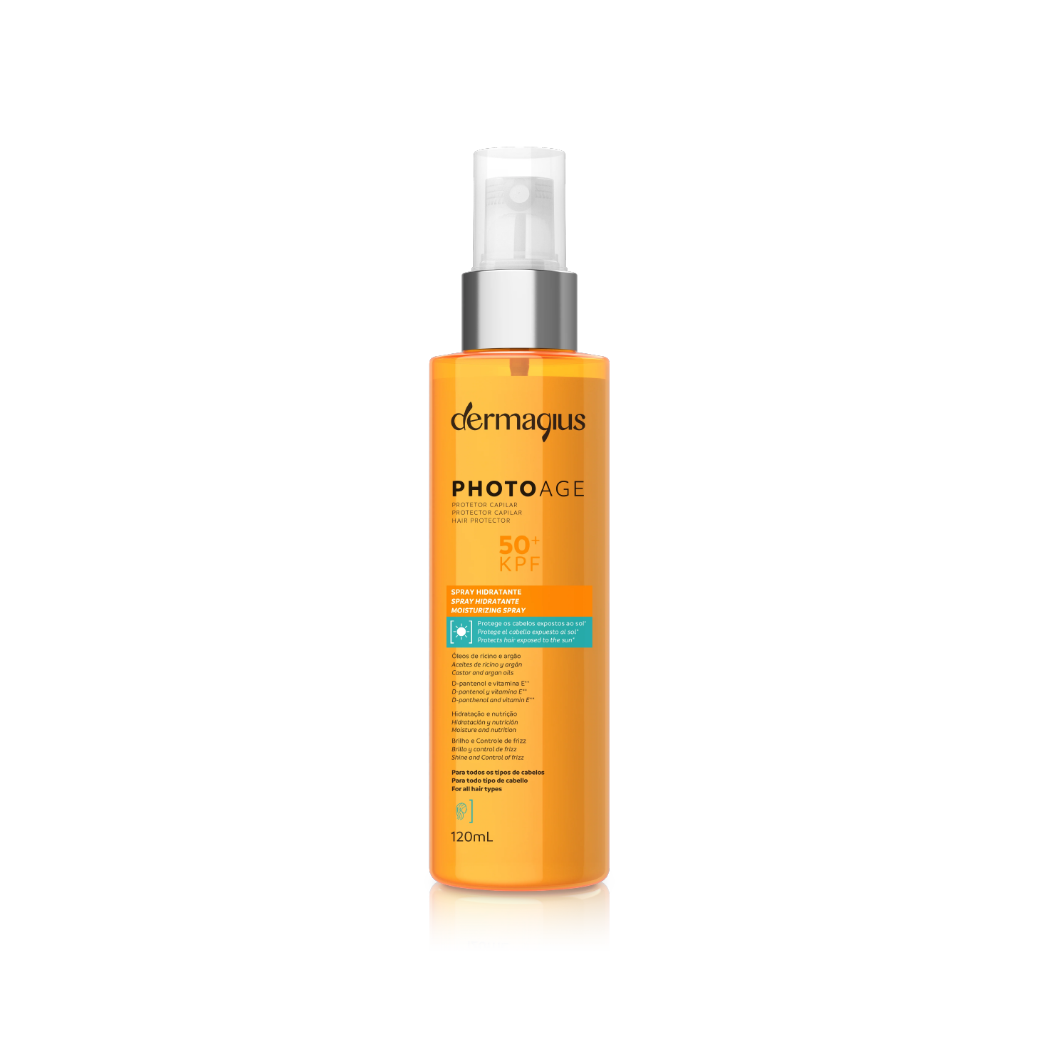 Dermagius Photoage Protetor Capilar Spray SPF50+ 120ml