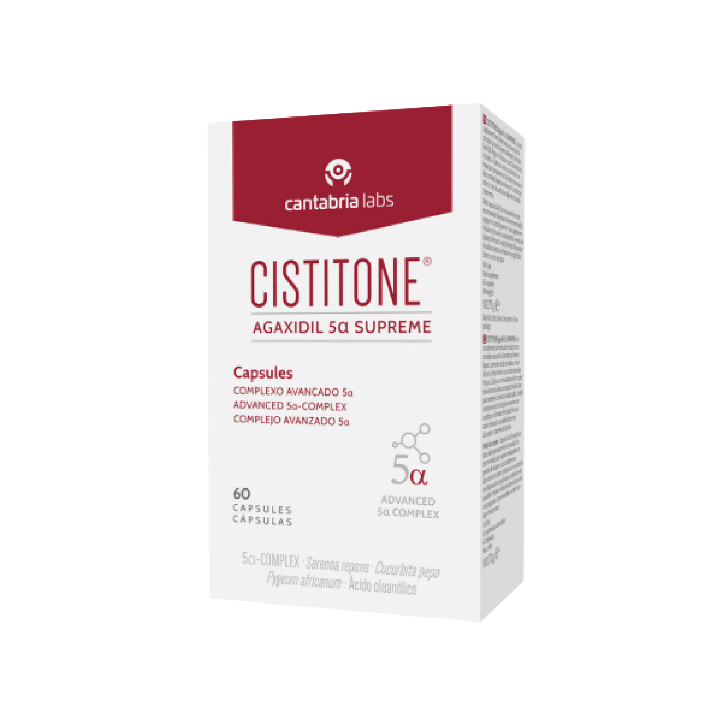Cistitone Agaxidil 5-Alfa Supreme 60 Cápsulas