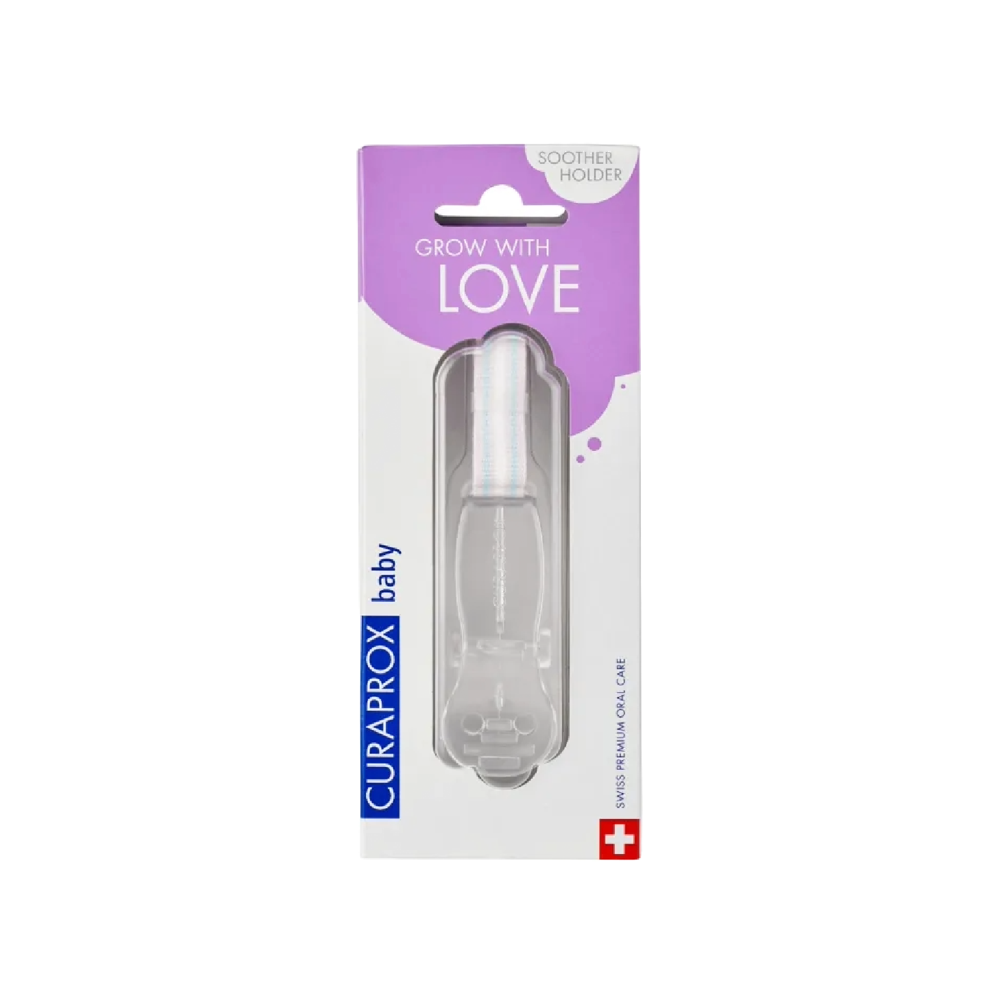 Curaprox Baby Suporte Para Chupeta Transparente