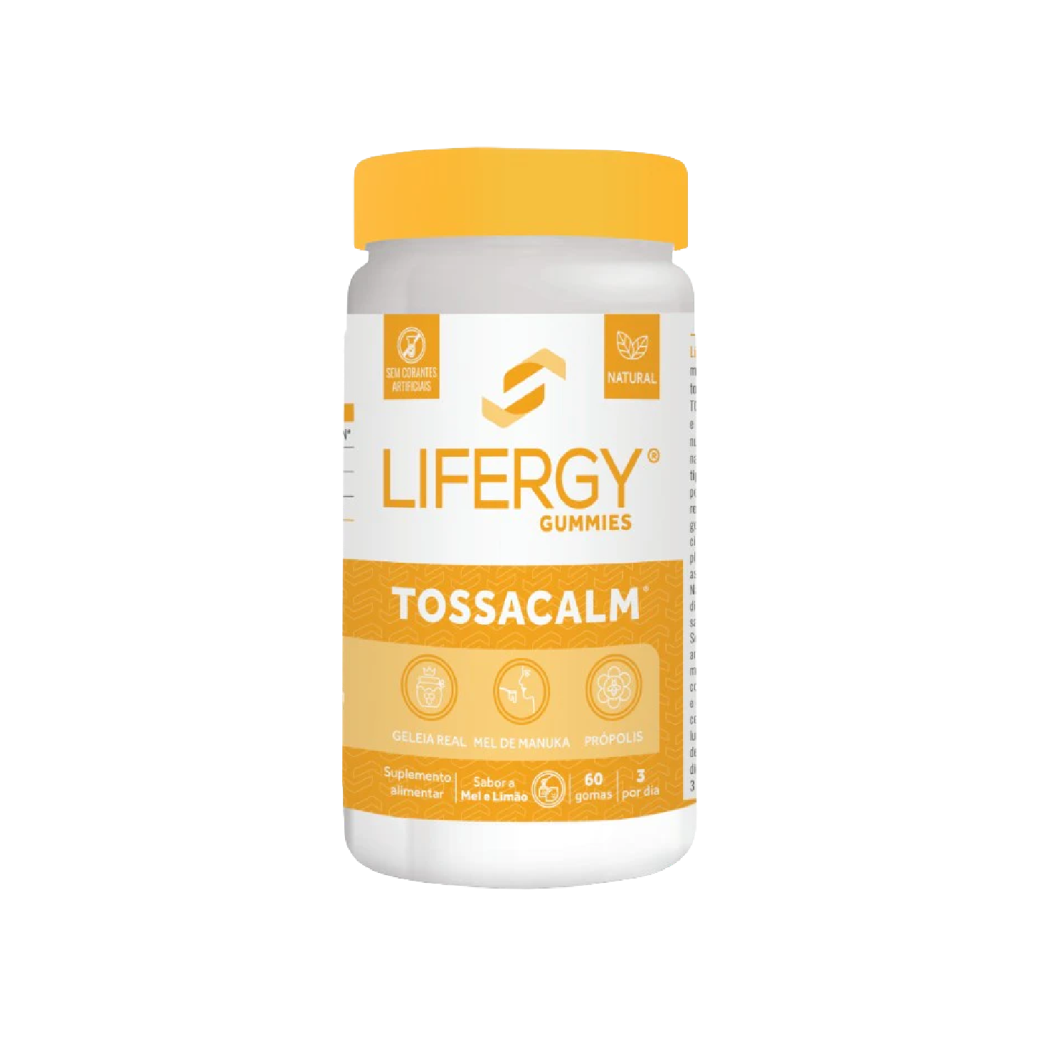 Lifergy Gummies Tossacalm 60 Gomas