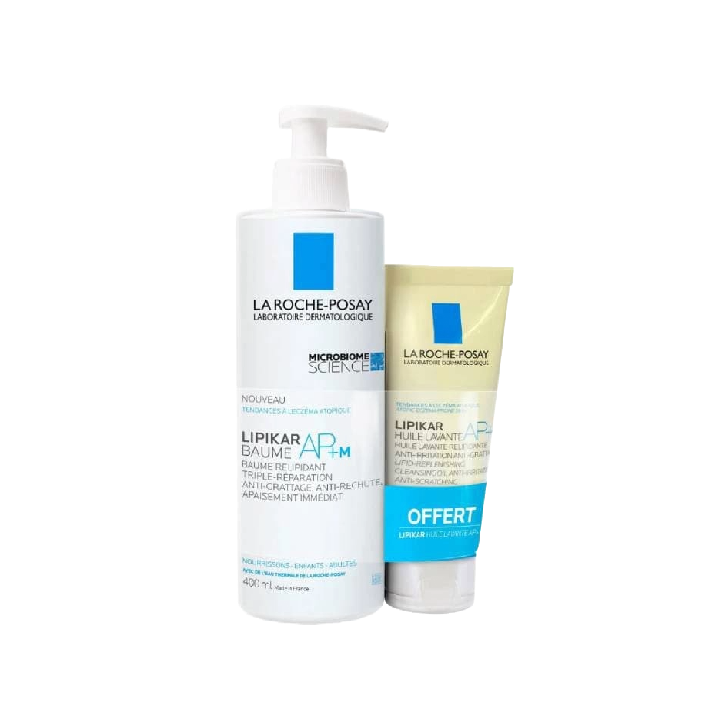 La Roche Posay Lipikar Baume AP+M 400 ml + AP+ Aceite Limpiador 100 ml