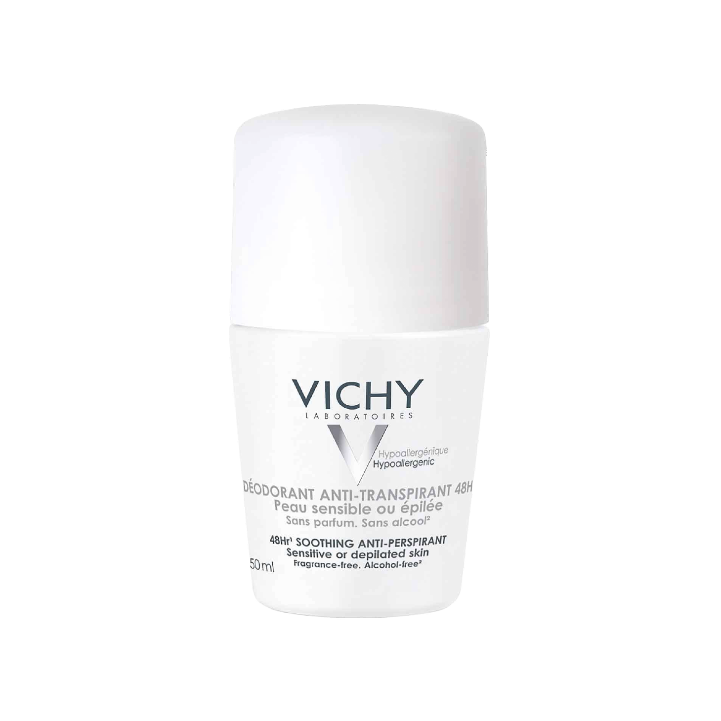 Vichy Desodorizante Roll-on 24h Pele Sensível 50ml x 2 Unidades
