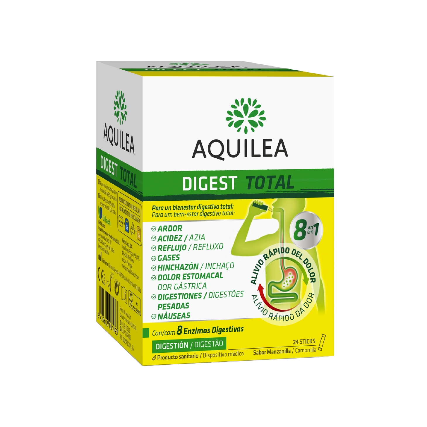 Aquilea Digest Total Camomila 24 Sticks
