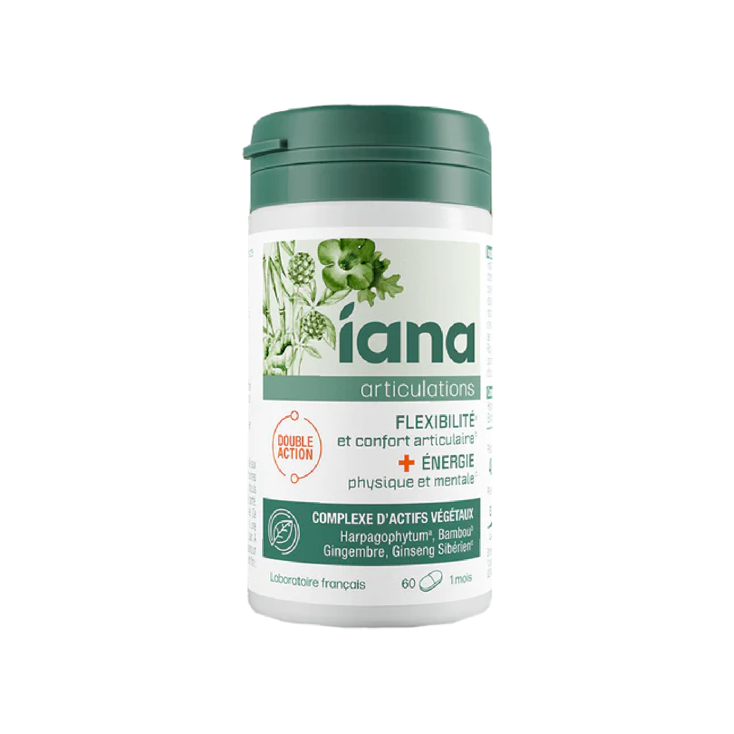 Iana Articulações + Flexibilidade e Energia 60 Comprimidos