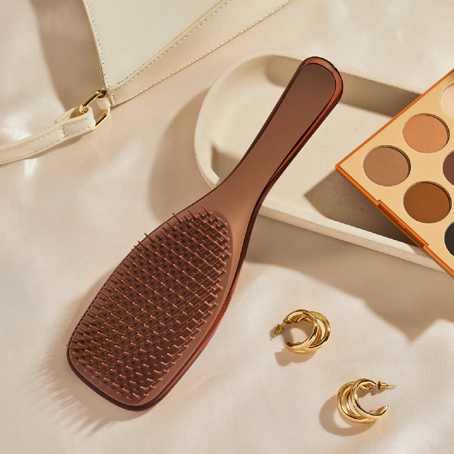 Tangle Teezer The Ultimate Detangler Chrome Escova de Cabelo Chocolate Bronze