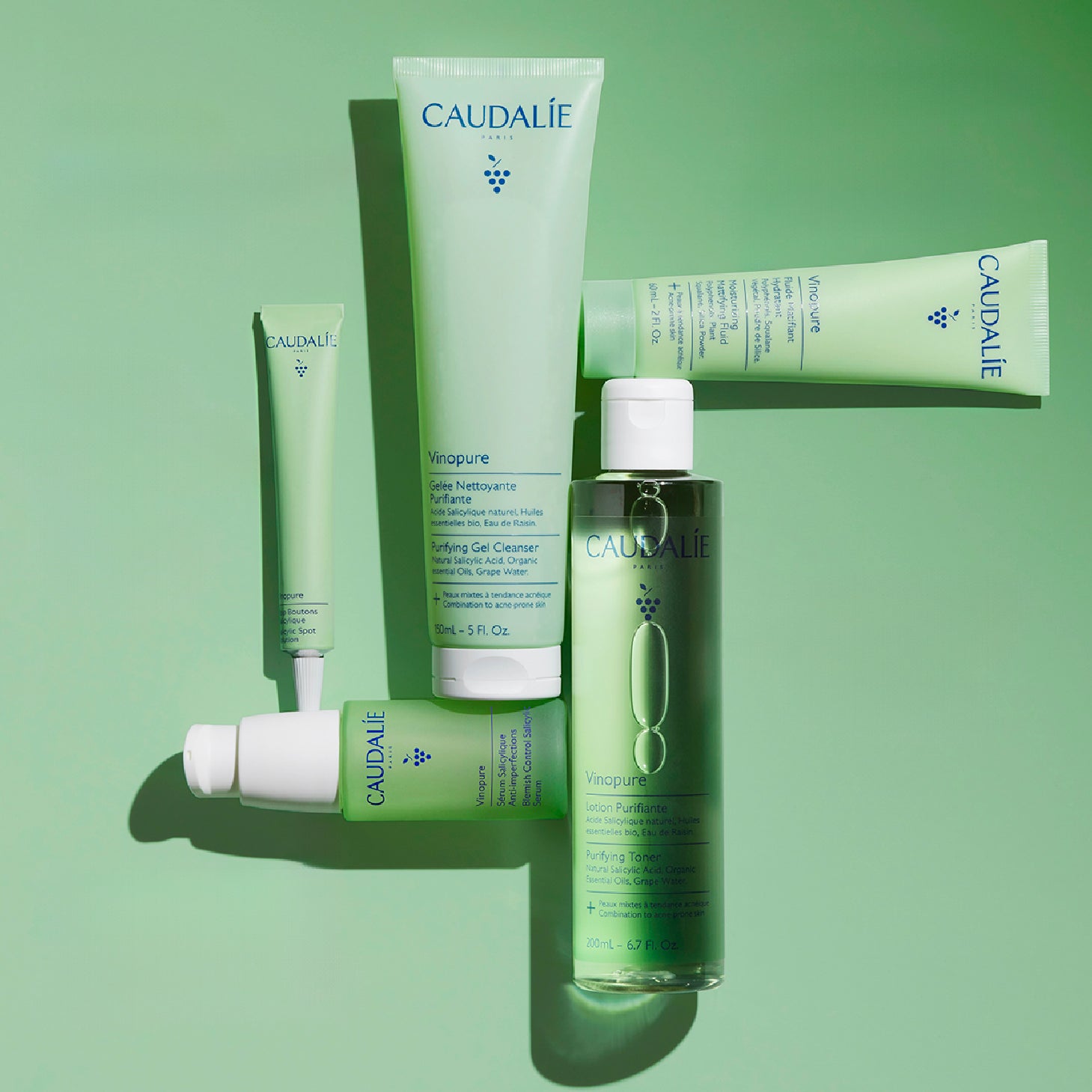 Caudalie Vinopure Fluido Hidratante Matificante 60ml