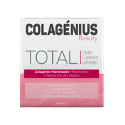 Colagénius Beauty Total Morango 30 Saquetas