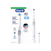 Oral-B Lab iO 2 Escova de Dentes Elétrica Branca + Recarga