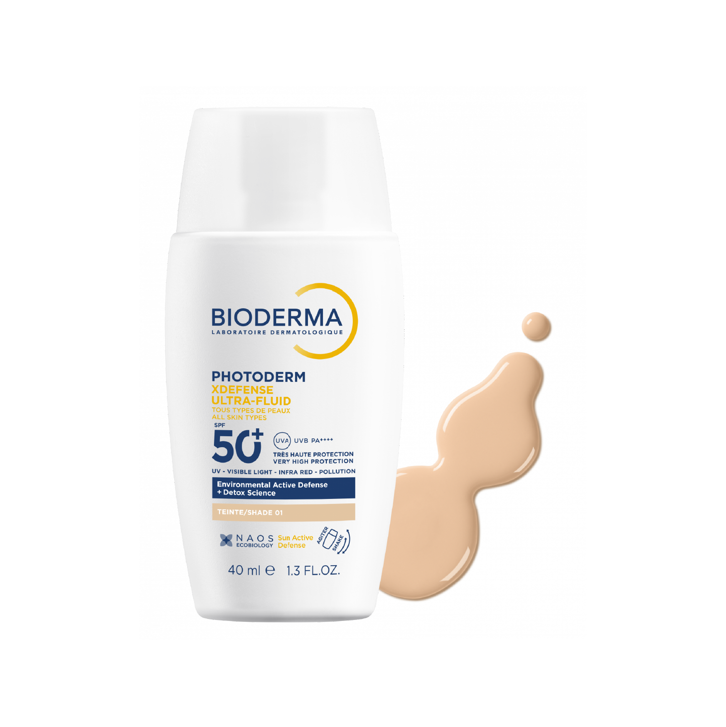 Bioderma Photoderm XDefense Ultra Fluido Muito Claro SPF50+ 40ml