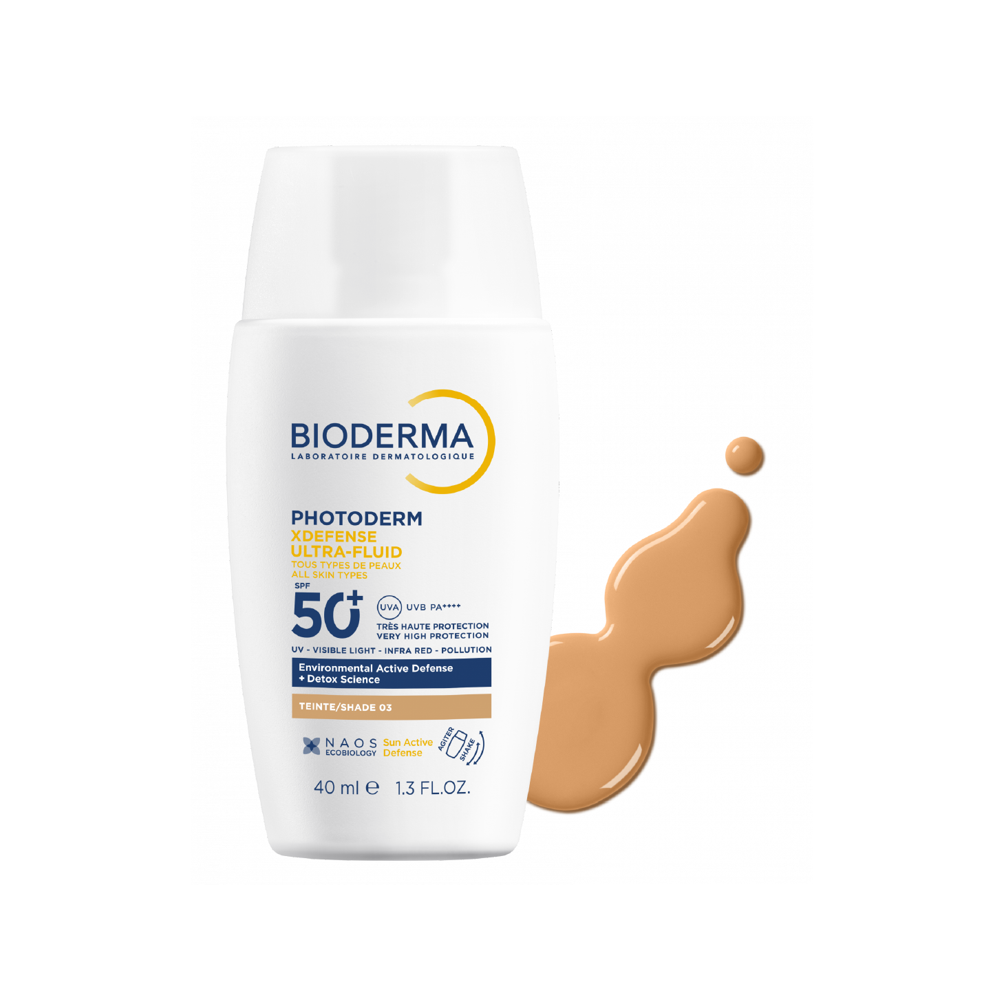 Bioderma Photoderm XDefense Ultra Fluido Dourado SPF50+ 40ml