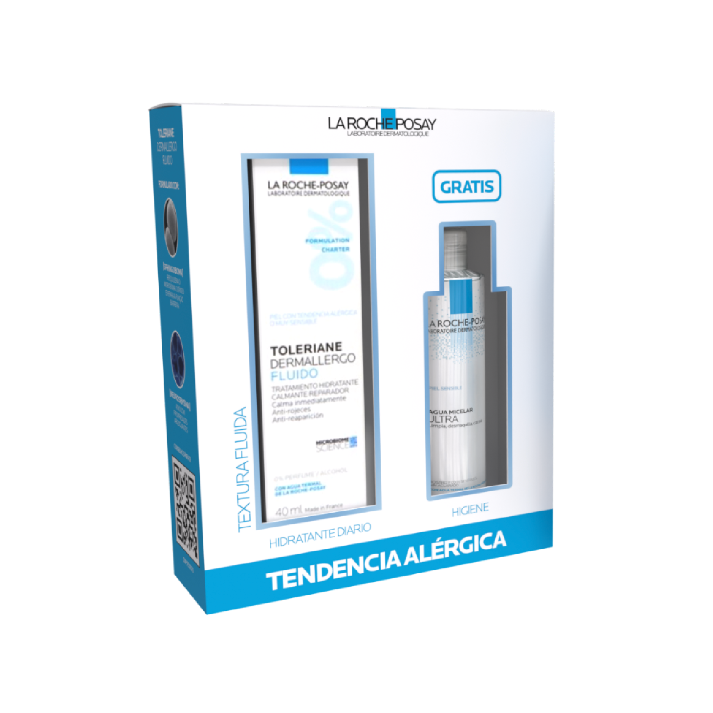 La Roche Posay Toleriane Dermallergo Fluido 40 ml + Agua Micelar 50 ml