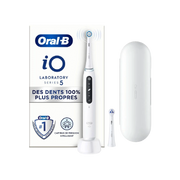 Oral-B Lab iO 5 Escova de Dentes Elétrica Branca + Recarga
