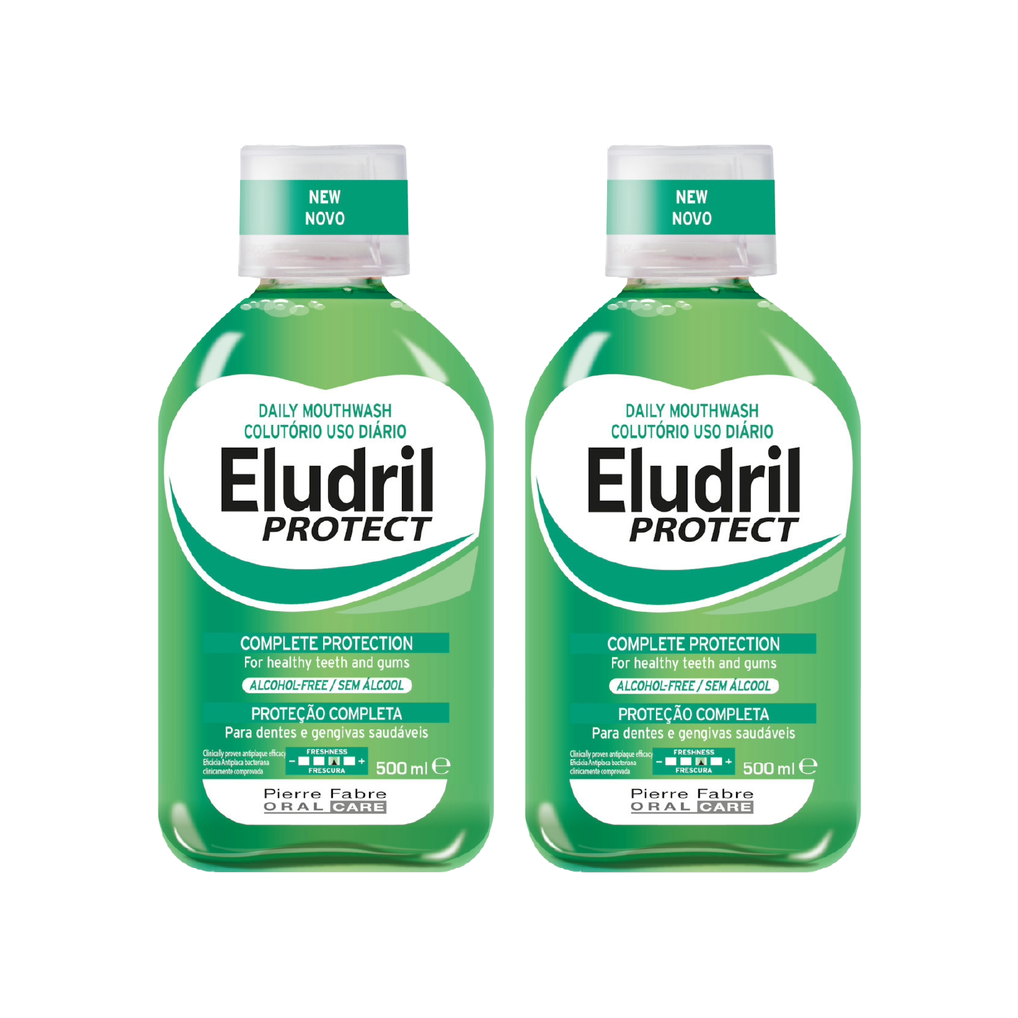 Eludril Protect Colutório 500ml x 2 Unidades