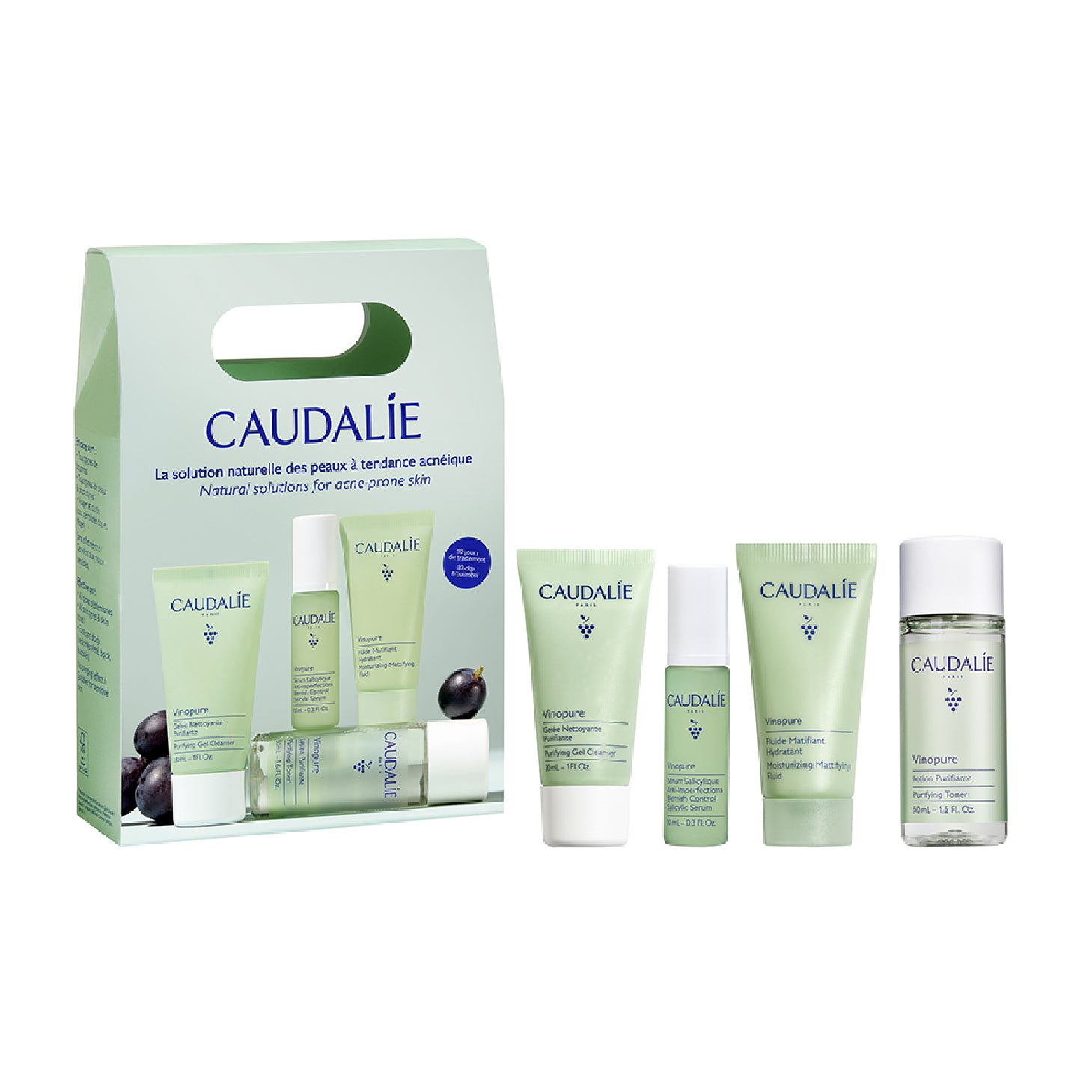 Caudalie Vinopure Coffret Kit Descoberta