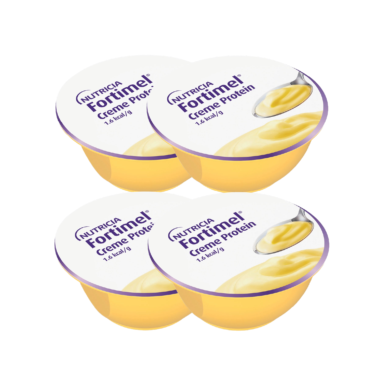 Fortimel Protein Crema de Plátano 125g x 4 Unidades