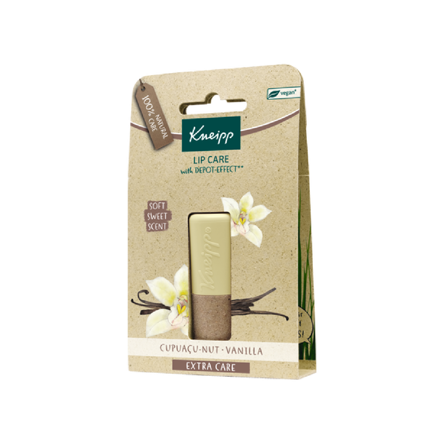 Bálsamo labial Kneipp Extra Care Vainilla 4,7 g