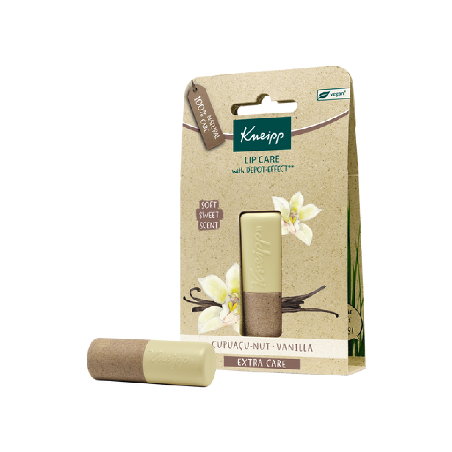 Bálsamo labial Kneipp Extra Care Vainilla 4,7 g