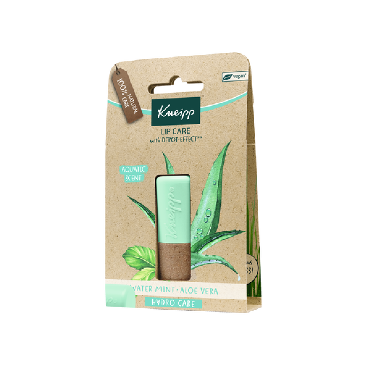 Bálsamo labial Kneipp Hydro Care Menta 4,7 g