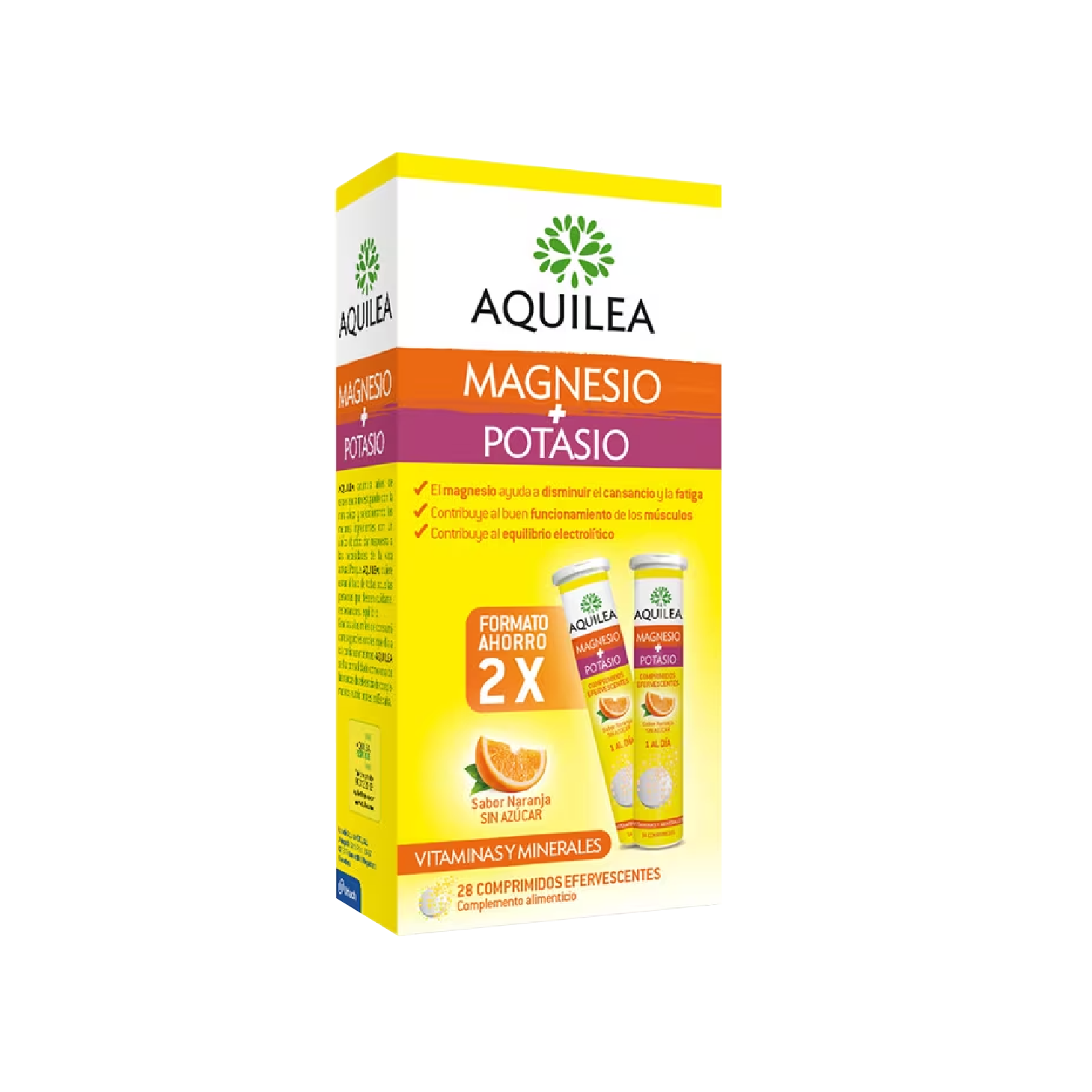 Aquilea Magnésio+Potássio 28 Comprimidos Efervescentes