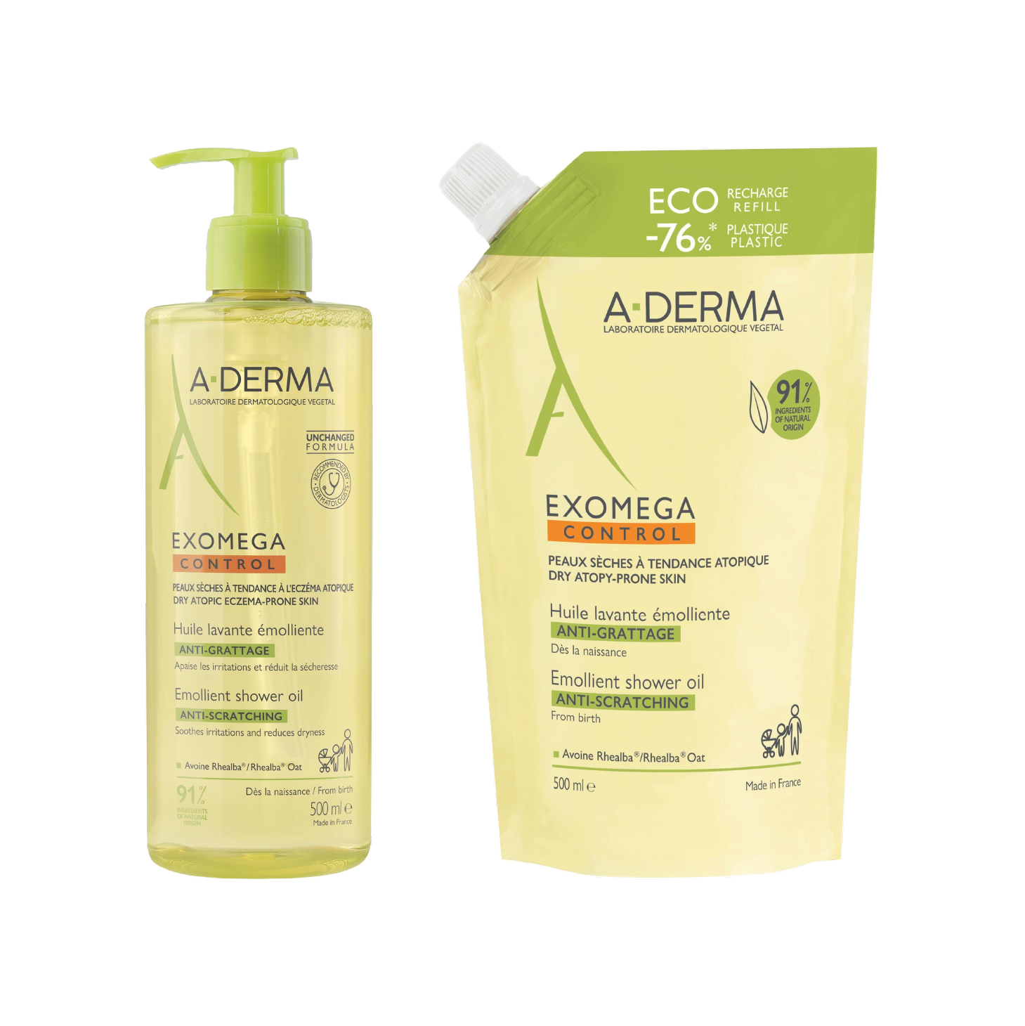 A-Derma Exomega Control Kit Higiene