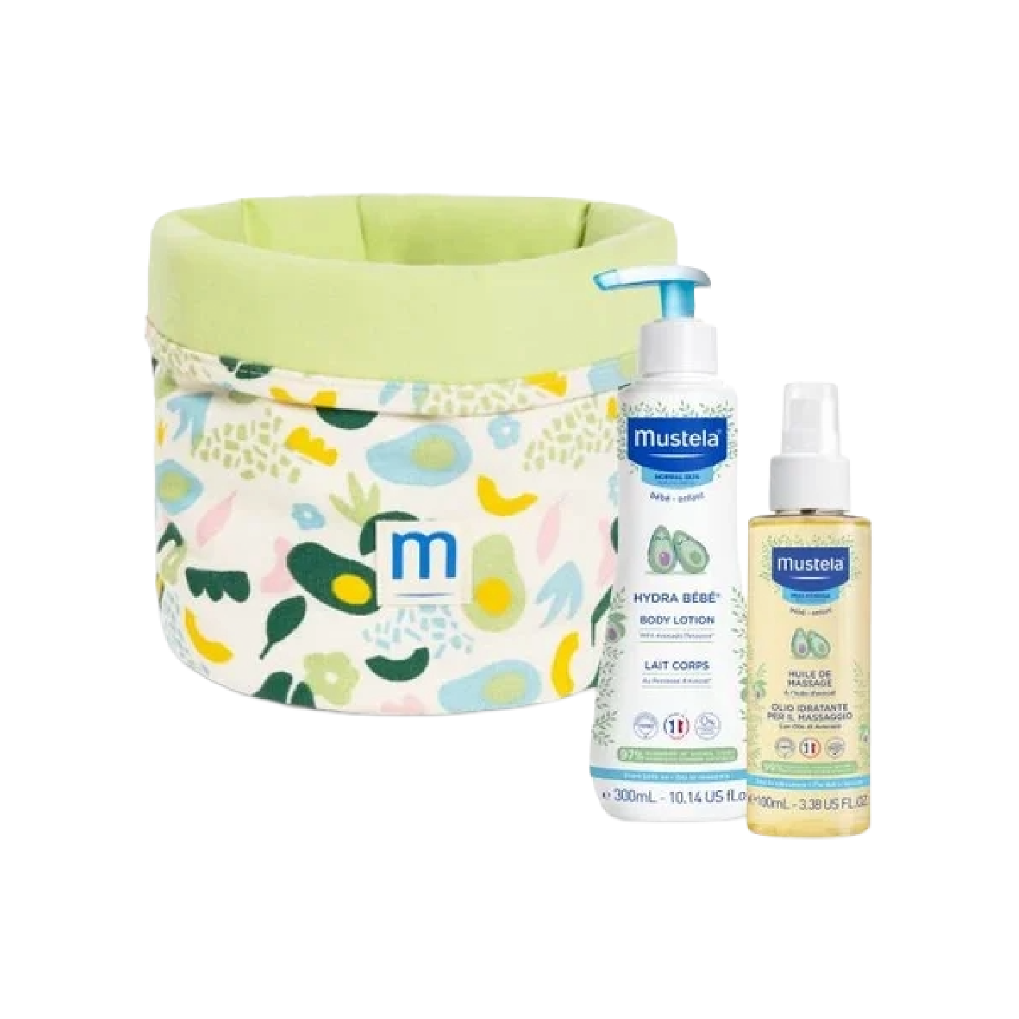 Kit de cesta de fiesta para bebé Mustela