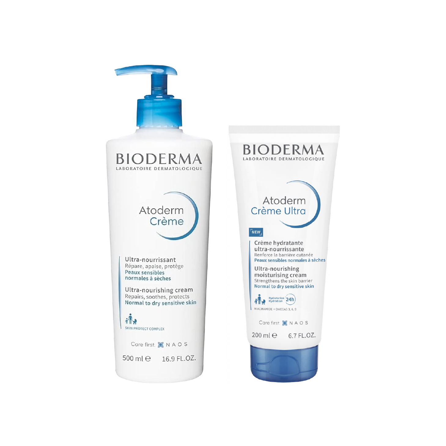 Bioderma Atoderm Creme Ultra 500ml + Gel de Duche 200ml