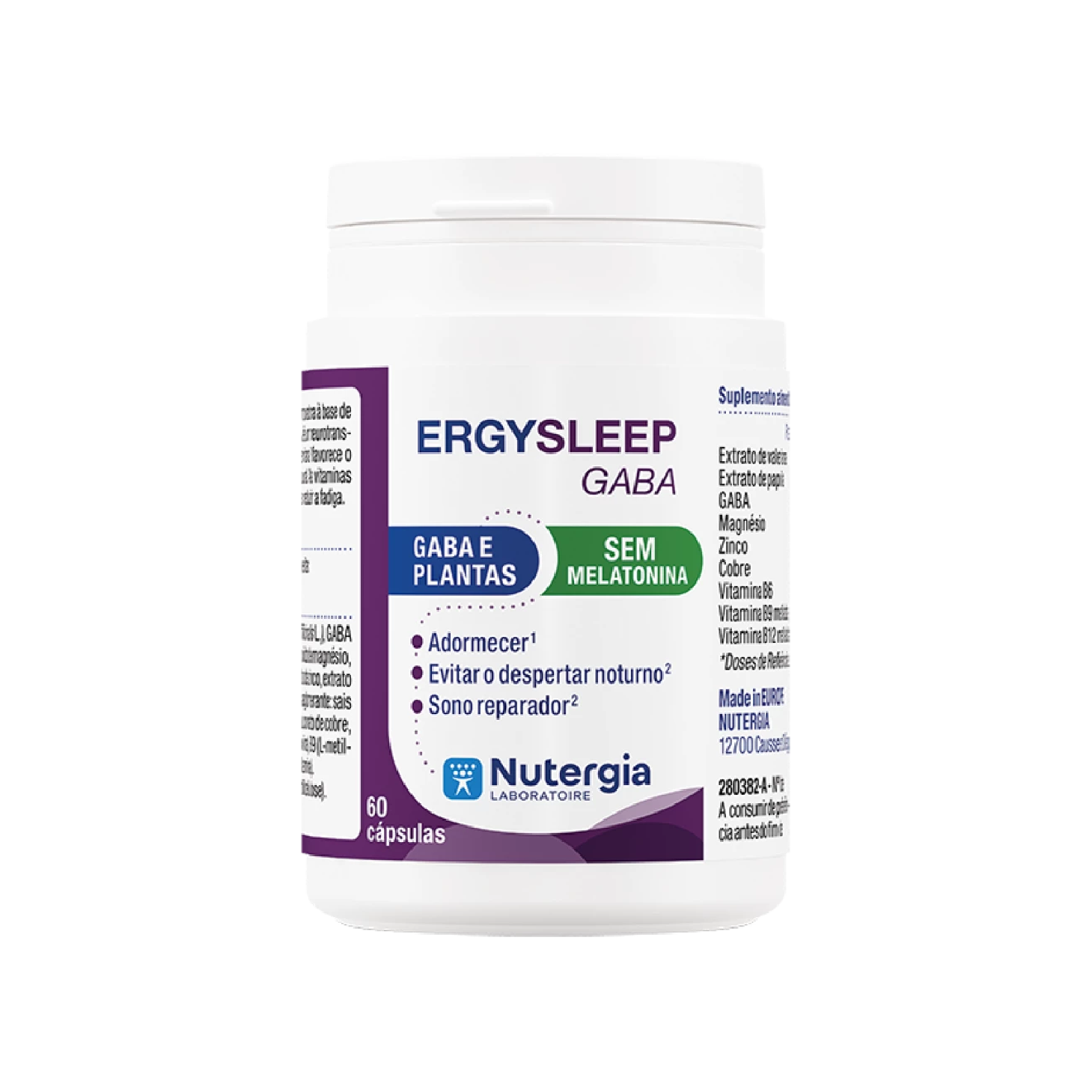 Nutergia Ergysleep Gaba 60 Cápsulas