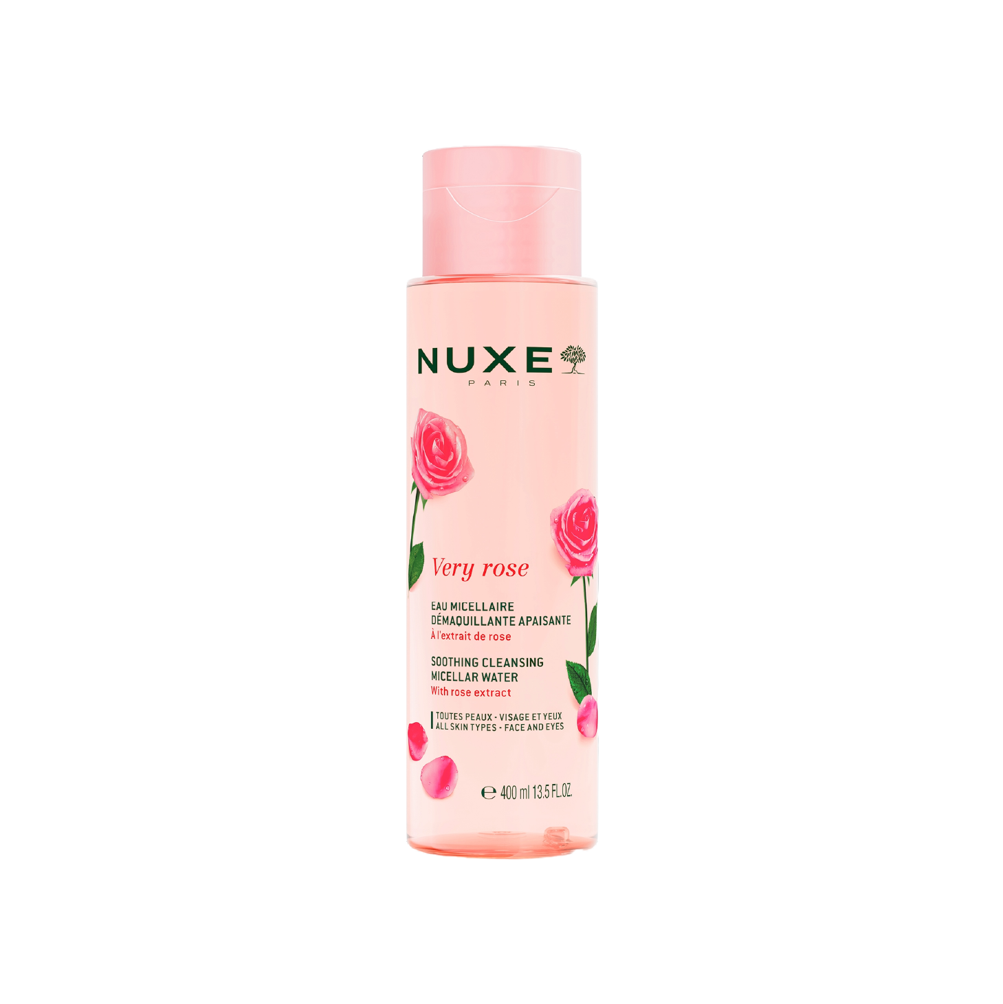 Agua Micelar Desmaquillante Nuxe Very Rose 400 ml