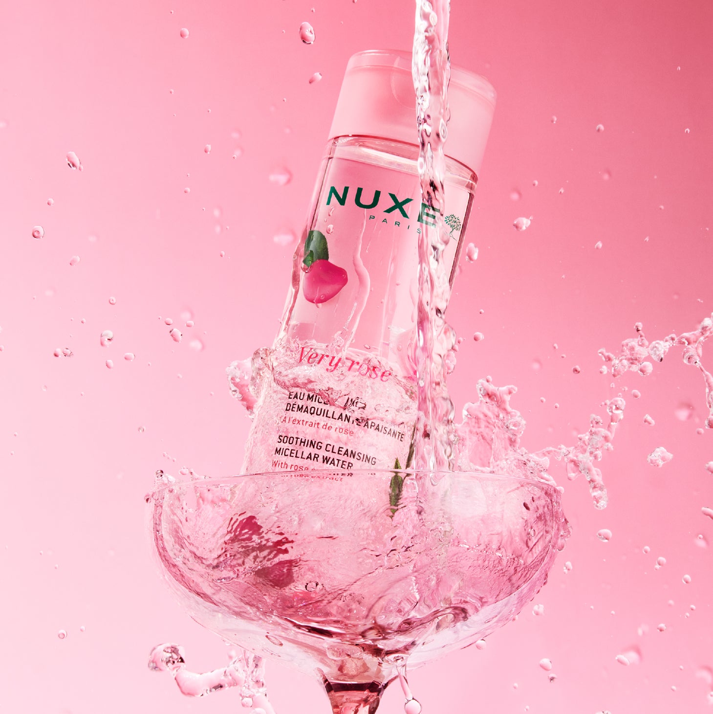 Agua Micelar Desmaquillante Nuxe Very Rose 400 ml