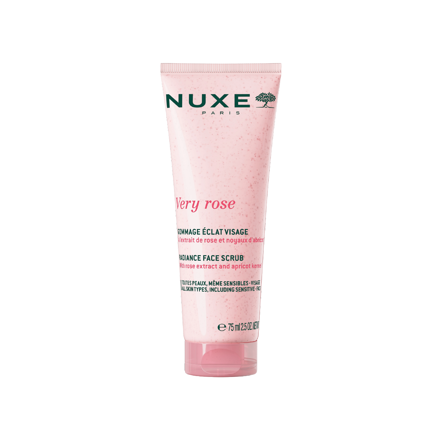 Crema exfoliante facial Nuxe Very Rose 75 ml