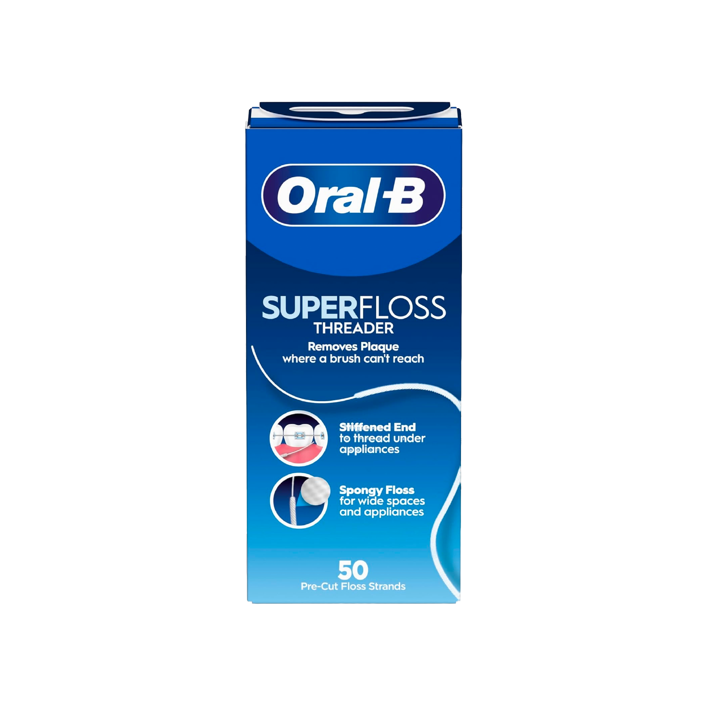 Oral-B Super Floss Threader Fio DentX50