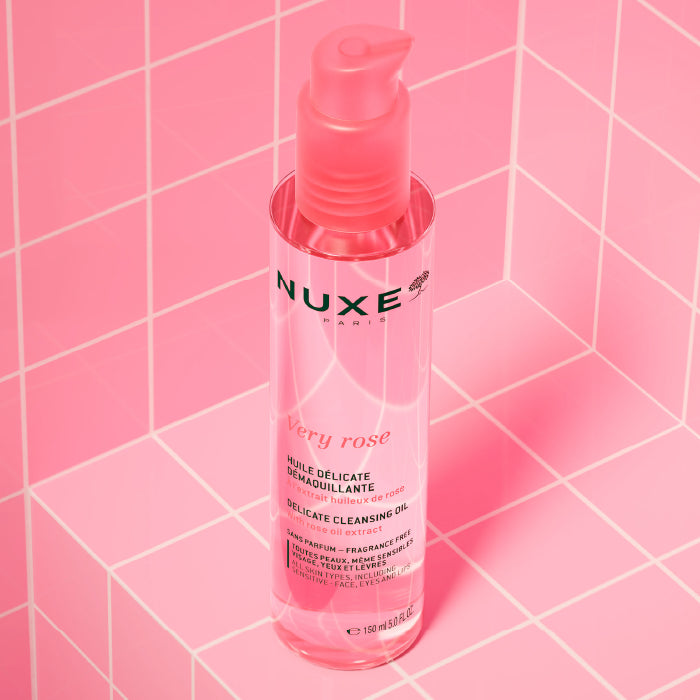Aceite desmaquillante delicado Nuxe Very Rose 150 ml