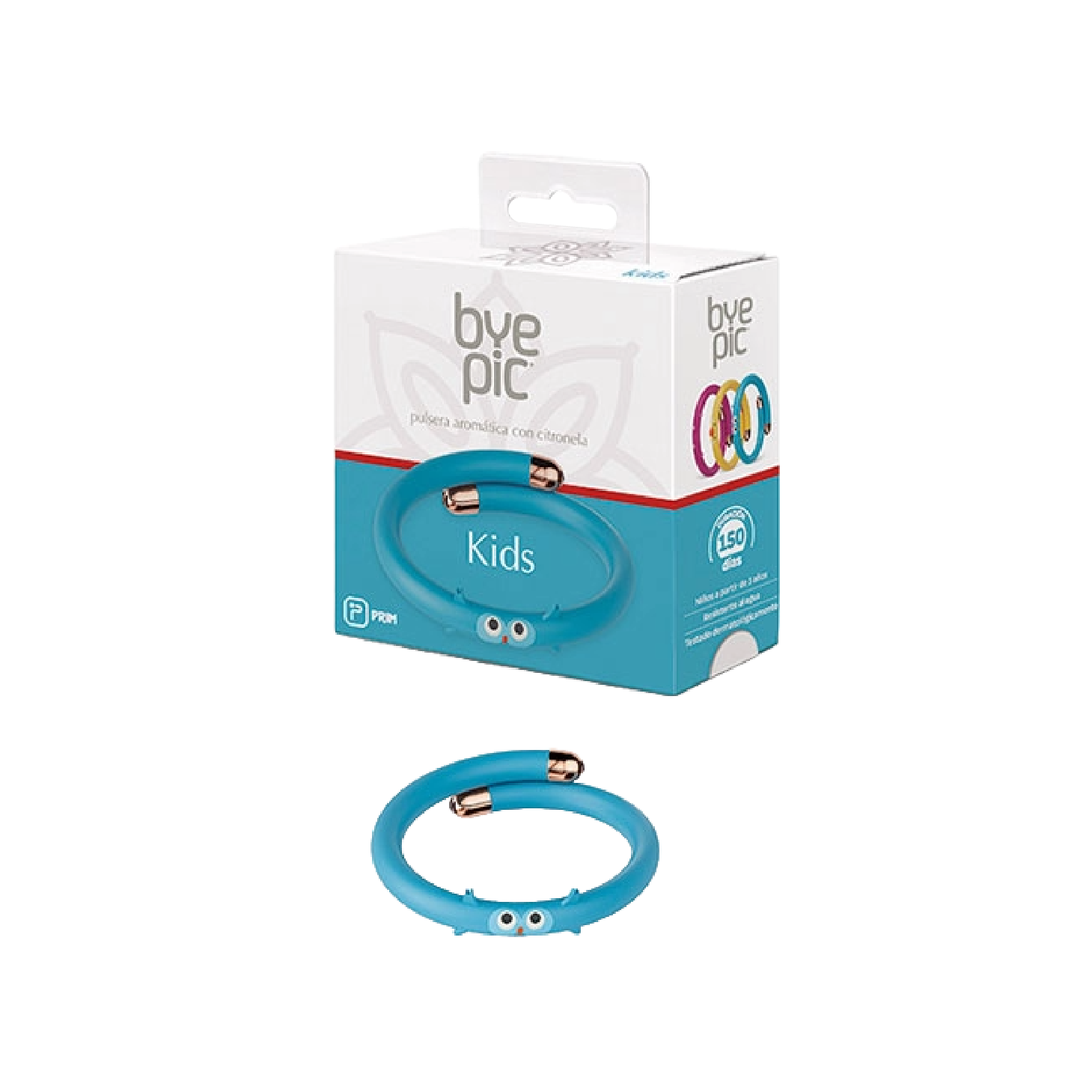 ByePic Pulseira com Citronela Criança Coruja/Azul