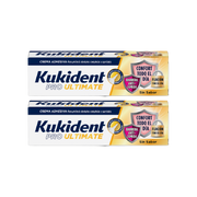 Crema adhesiva sin sabor Kukident Pro Ultimate 40 g x 2 unidades