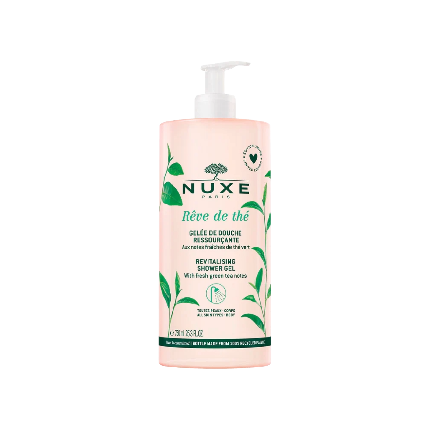 Nuxe Rêve De Thé Gel Duche Revitalizante 750ml