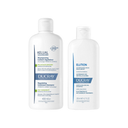 Ducray Kelual-Squanorm Champô Caspa Oleosa 400ml + Elution Champô 200ml