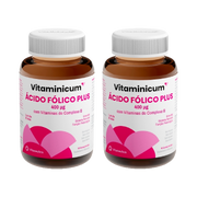 Vitaminicum Ácido Fólico Plus 90 Comprimidos x 2 Unidades