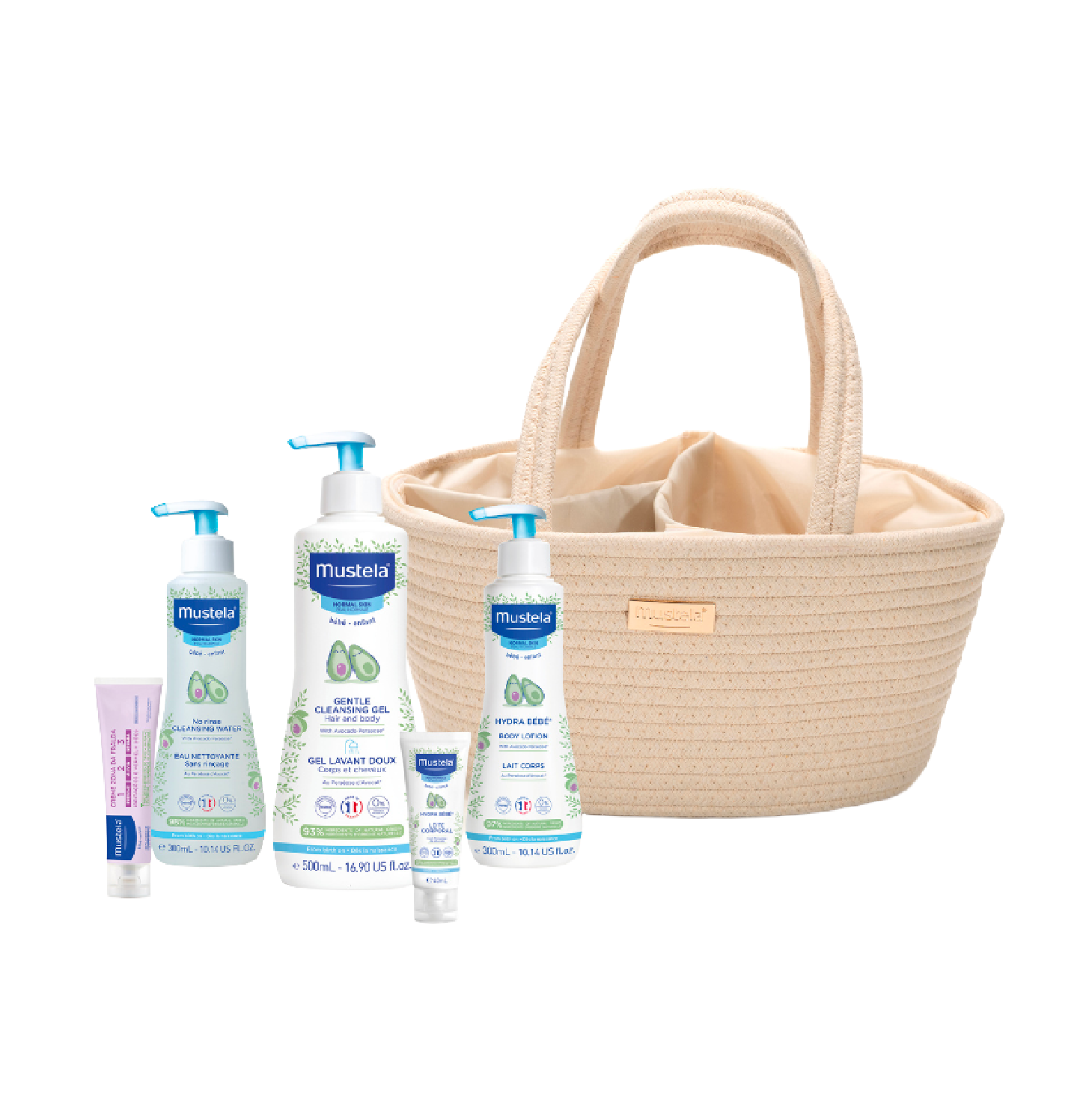 Mustela Kit Cesta Essenciais Bege