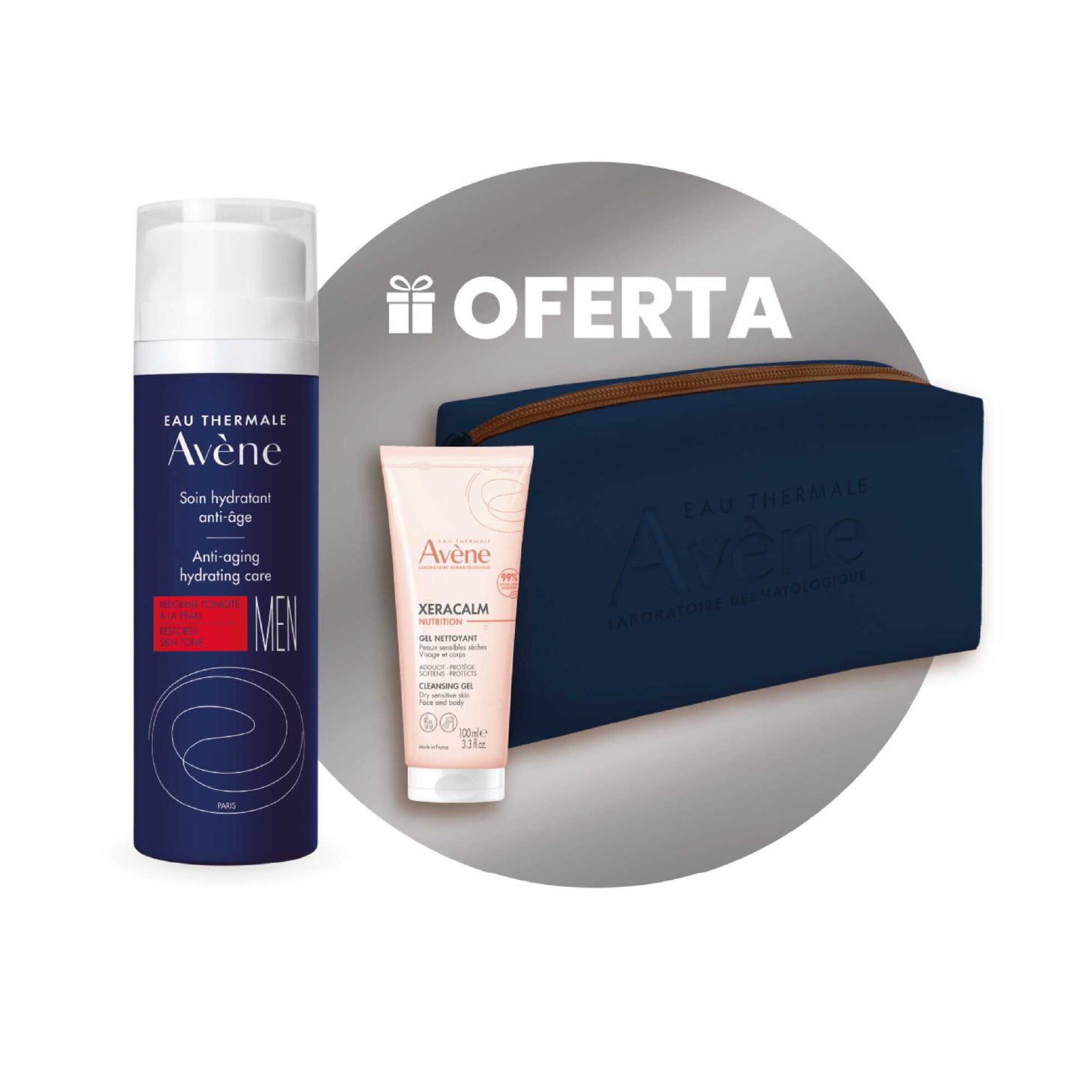 Avène Coffret Homem Hidrata e Revitaliza