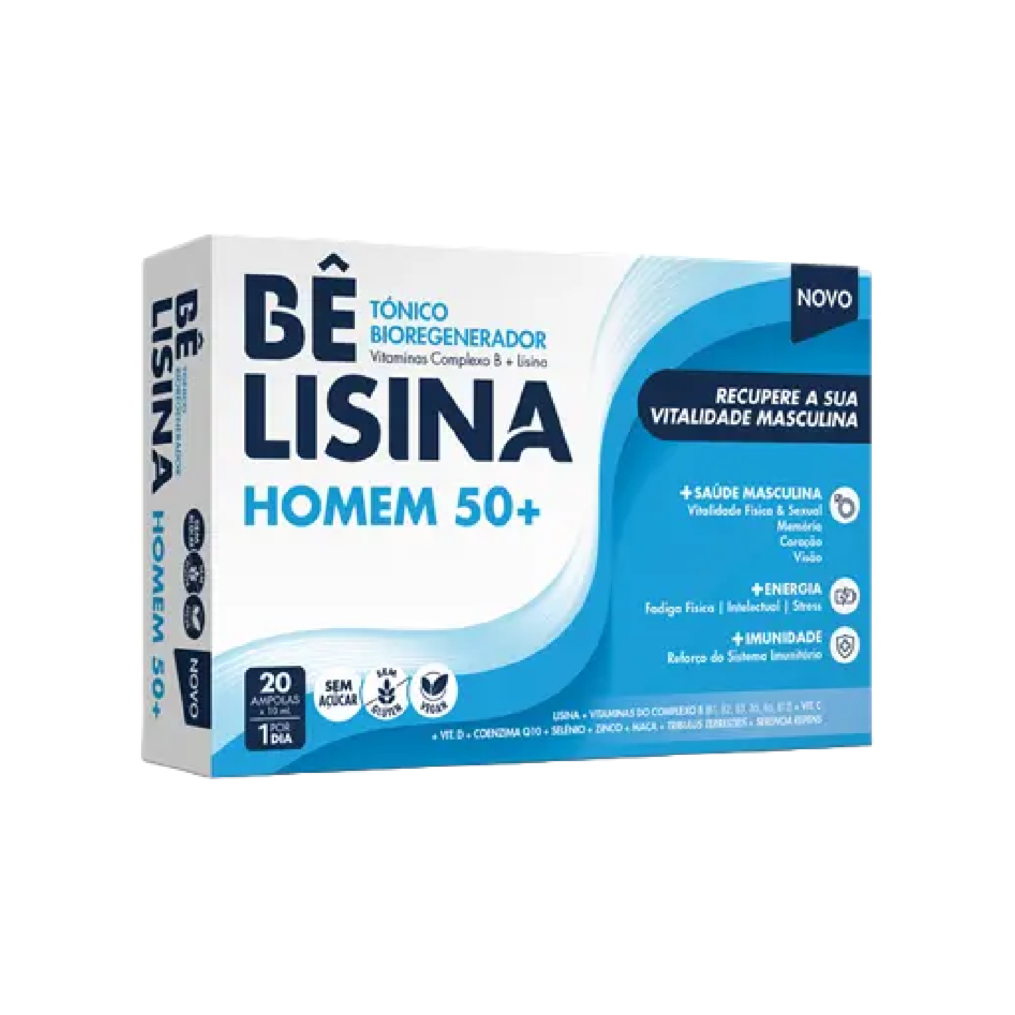 Bêlisina Hombre 50+ 10 ml x 20 ampollas