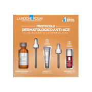 La Roche Posay Coffret Protocolo Dermatológico Anti-Age Iluminador e Regenerador