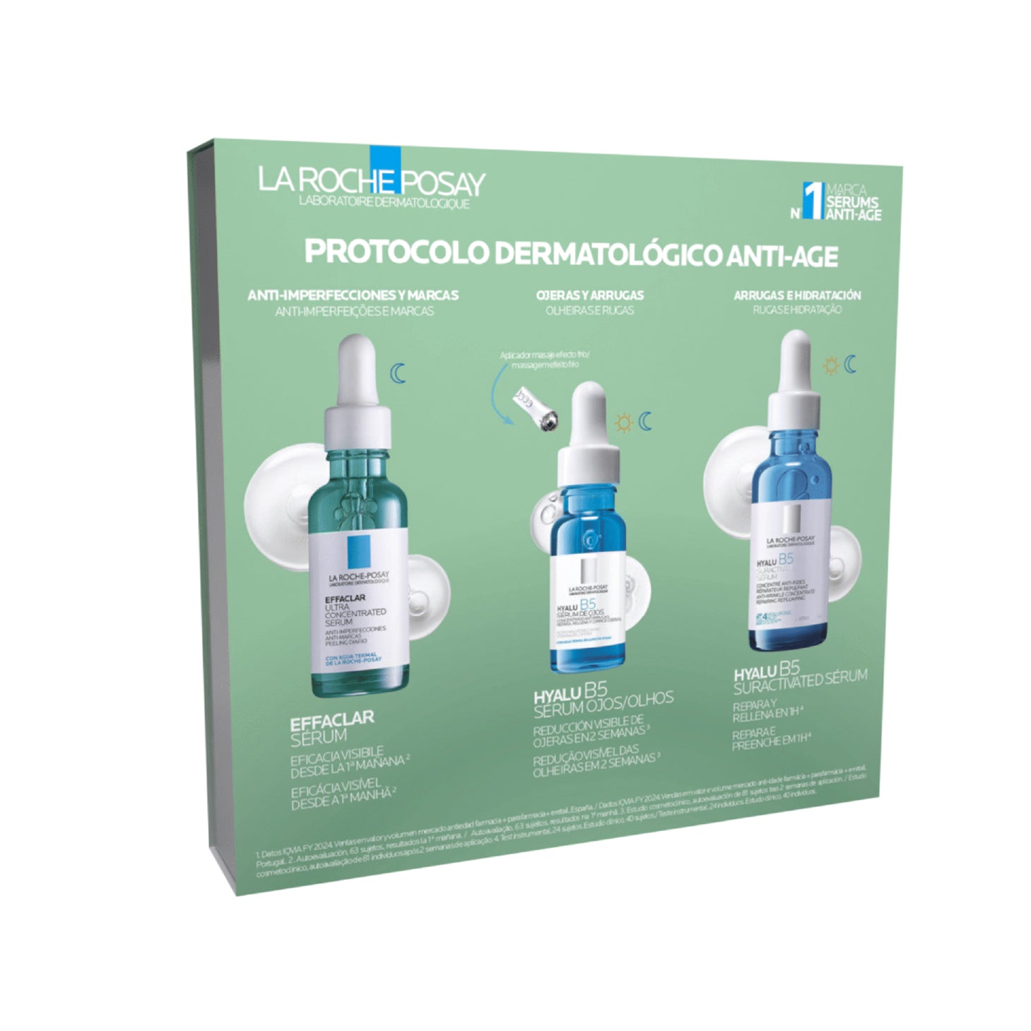 La Roche Posay Coffret Protocolo Dermatológico Anti-Age Anti-Imperfeições e Antirrugas