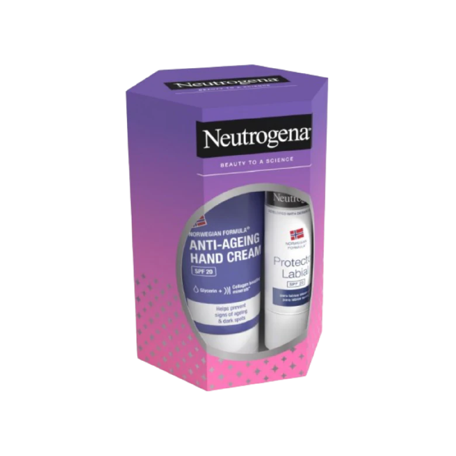 Neutrogena Pack Anti-Age Creme de Mãos + Stick Labial SPF20